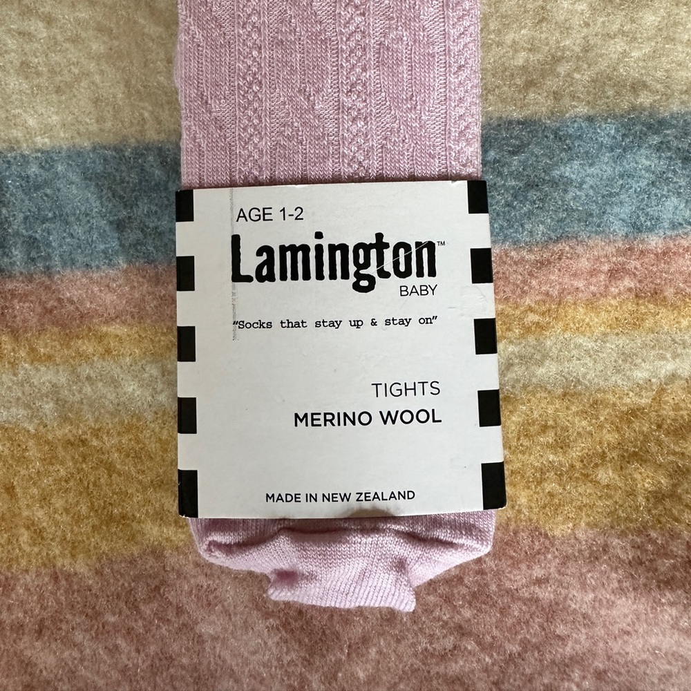 Lamigton Wool tights - 1 to 2 yo